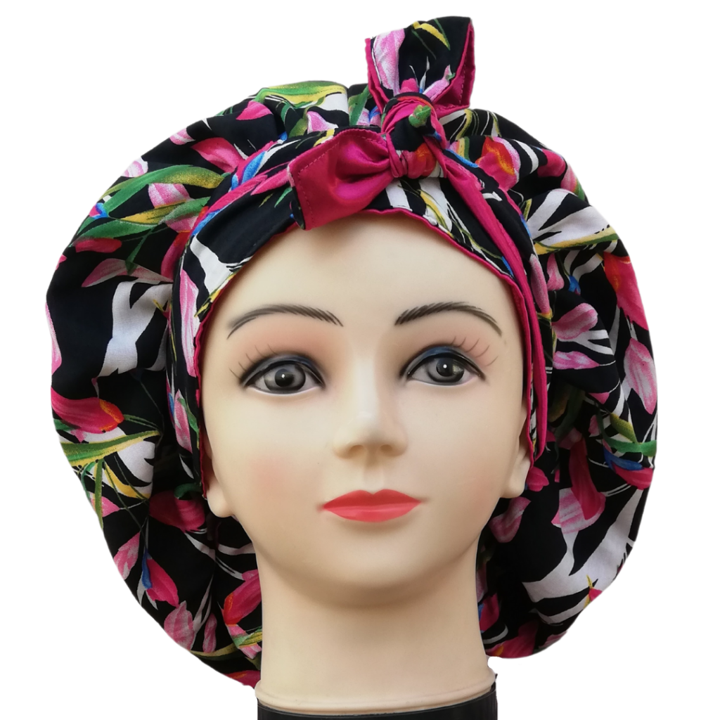 Satin Linned Bonnet with Belt